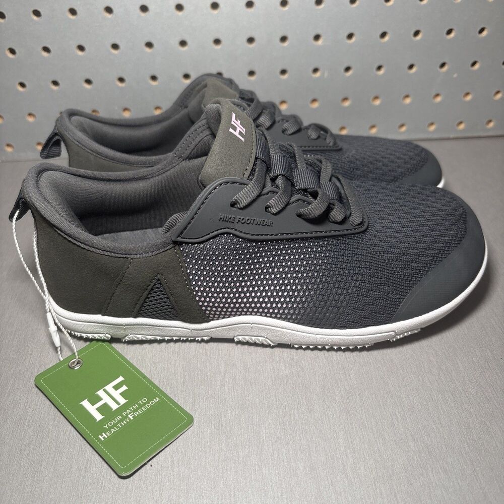 Hike Footwear HF Stride Shoes Womens Sz 6 Gray Grey Pink Sneakers NWT NEW
